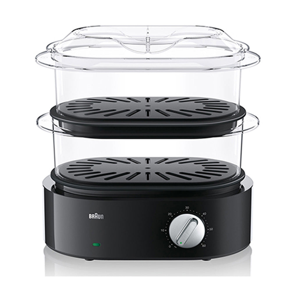 Braun 850W Food Steamer (Model FS 5100) Black (4794374684772) Braun 850W Food Steamer (Model FS 5100) Black (4794374684772)